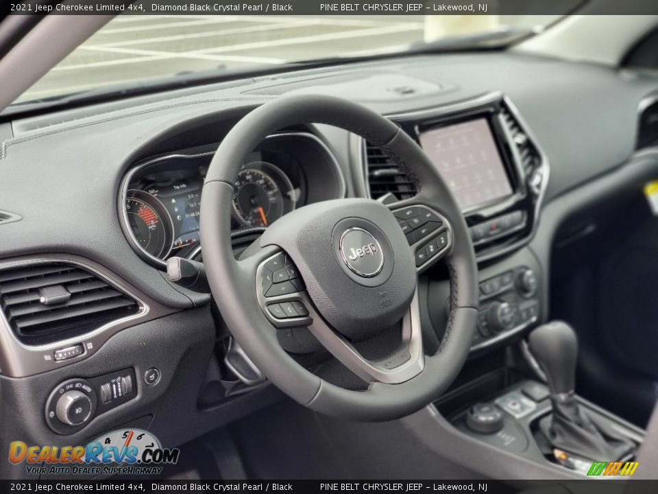 2021 Jeep Cherokee Limited 4x4 Steering Wheel Photo #7