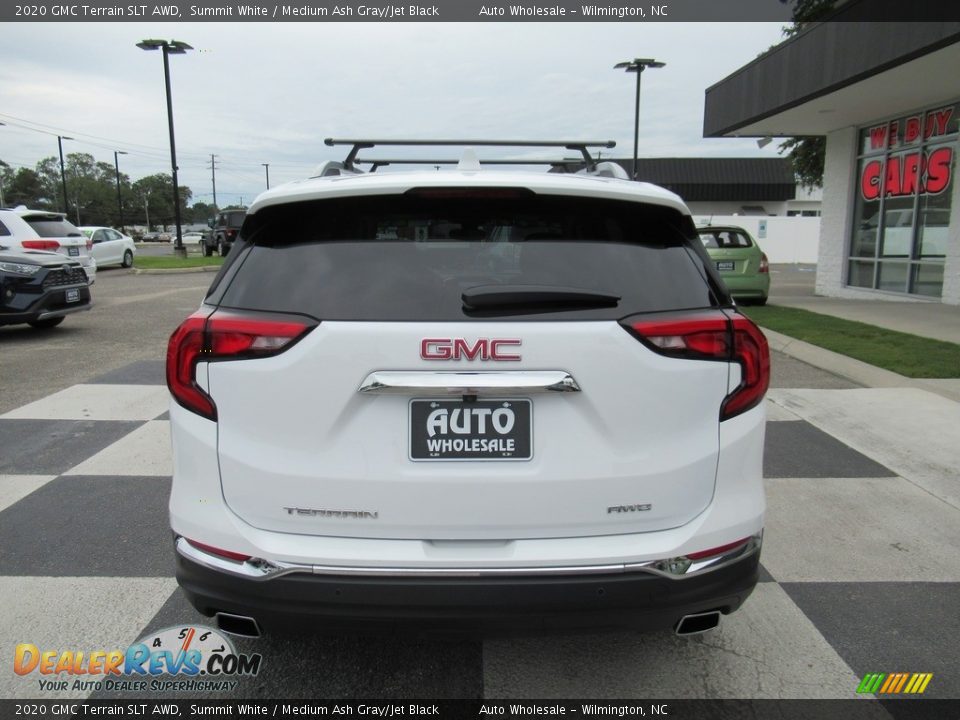 2020 GMC Terrain SLT AWD Summit White / Medium Ash Gray/Jet Black Photo #4