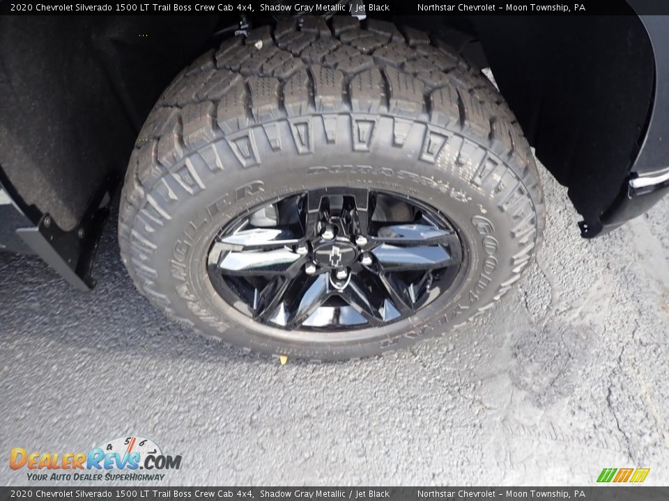 2020 Chevrolet Silverado 1500 LT Trail Boss Crew Cab 4x4 Shadow Gray Metallic / Jet Black Photo #7