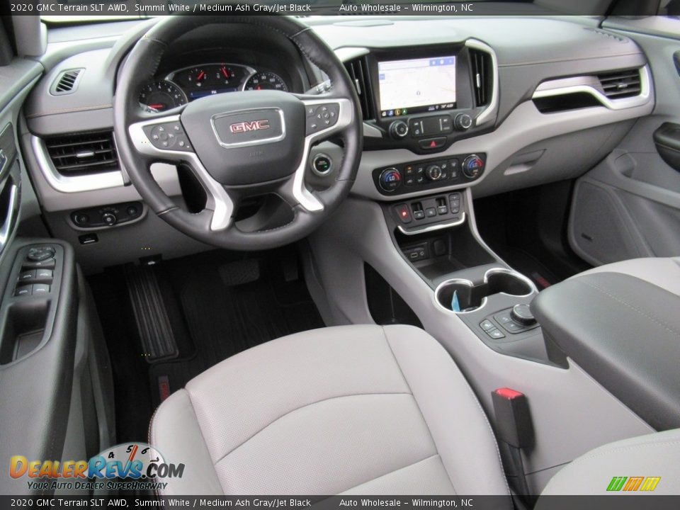 2020 GMC Terrain SLT AWD Summit White / Medium Ash Gray/Jet Black Photo #14