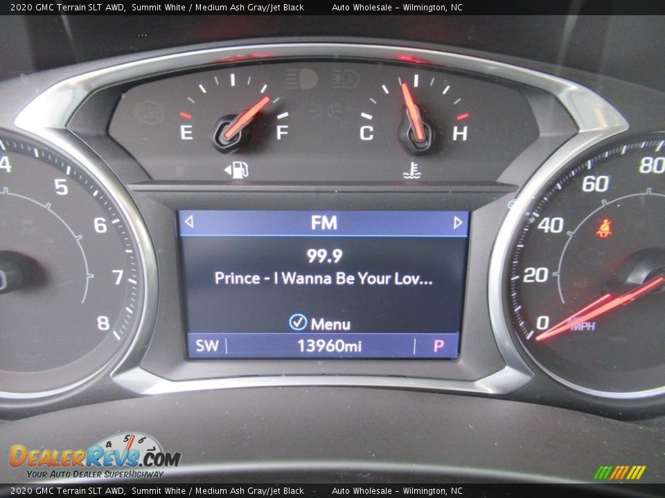 2020 GMC Terrain SLT AWD Summit White / Medium Ash Gray/Jet Black Photo #15