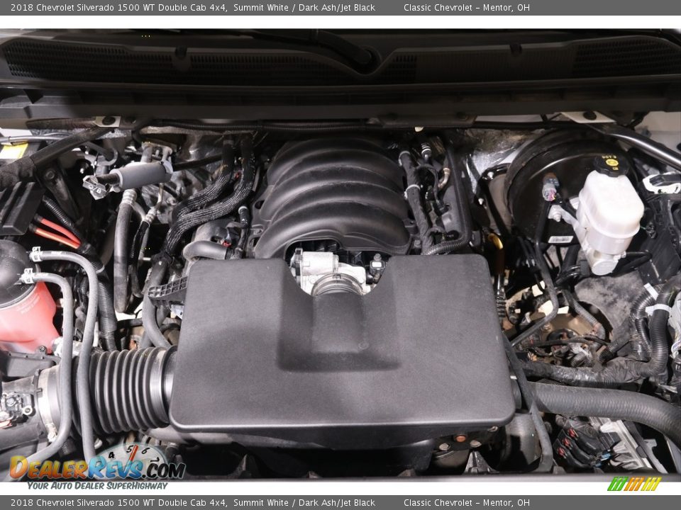2018 Chevrolet Silverado 1500 WT Double Cab 4x4 4.3 Liter DI OHV 12-Valve VVT EcoTech3 V6 Engine Photo #19