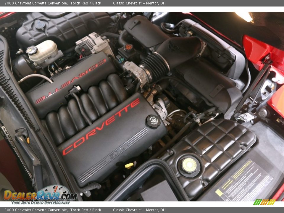 2000 Chevrolet Corvette Convertible 5.7 Liter OHV 16 Valve LS1 V8 Engine Photo #19