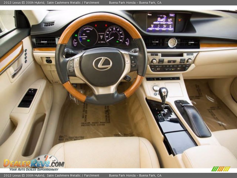 2013 Lexus ES 300h Hybrid Satin Cashmere Metallic / Parchment Photo #5