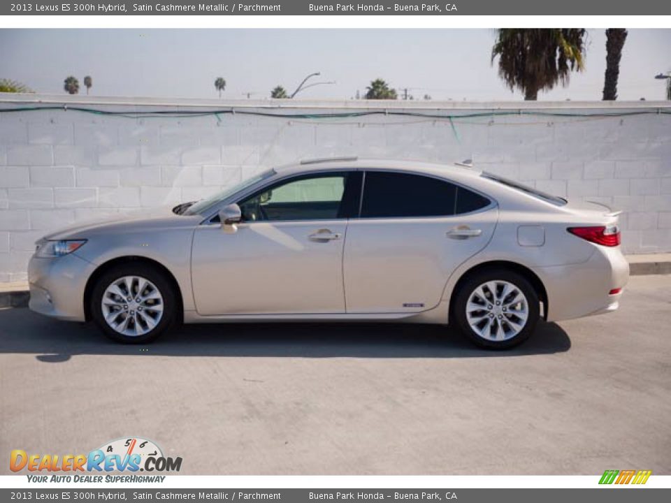 2013 Lexus ES 300h Hybrid Satin Cashmere Metallic / Parchment Photo #8