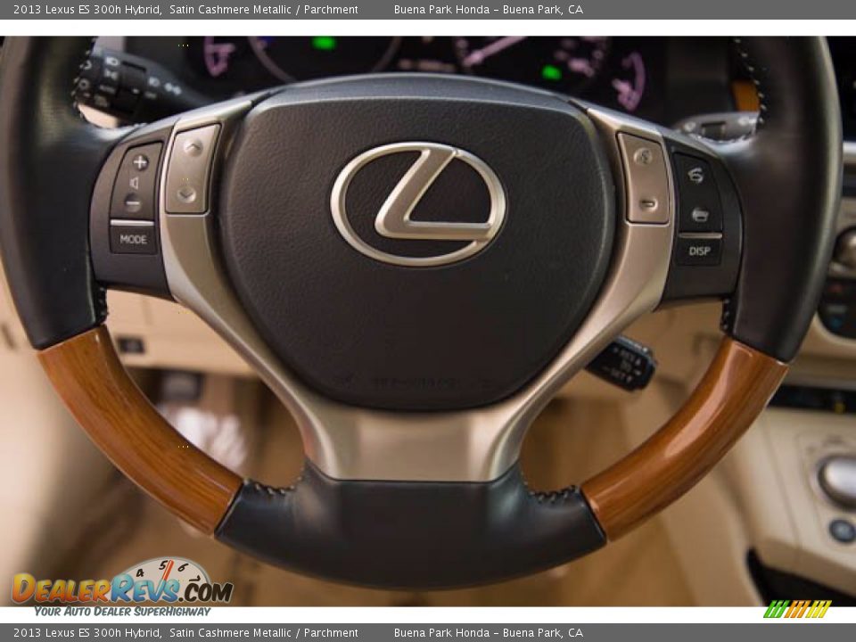 2013 Lexus ES 300h Hybrid Satin Cashmere Metallic / Parchment Photo #13