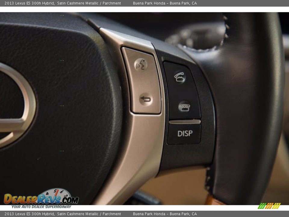 2013 Lexus ES 300h Hybrid Satin Cashmere Metallic / Parchment Photo #15