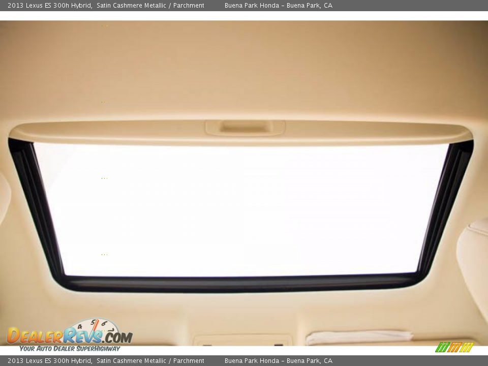 2013 Lexus ES 300h Hybrid Satin Cashmere Metallic / Parchment Photo #18