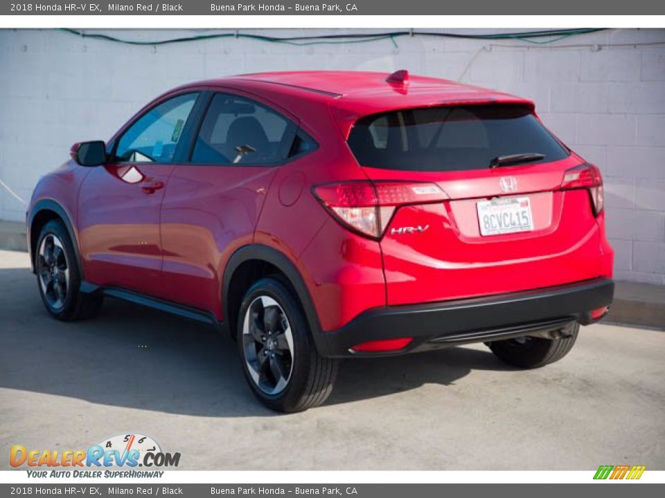 2018 Honda HR-V EX Milano Red / Black Photo #2