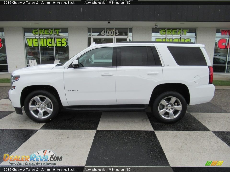 2016 Chevrolet Tahoe LS Summit White / Jet Black Photo #1