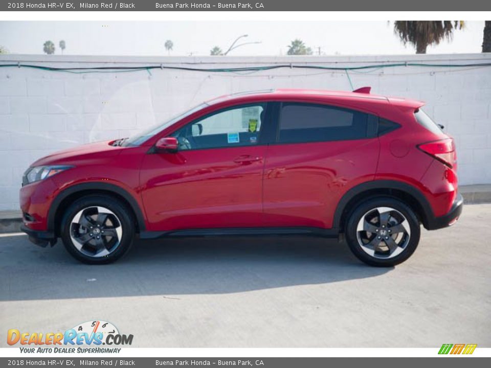 2018 Honda HR-V EX Milano Red / Black Photo #8