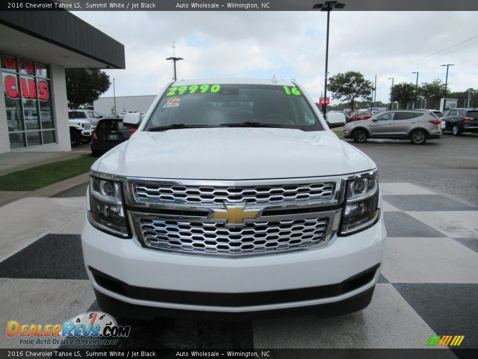 2016 Chevrolet Tahoe LS Summit White / Jet Black Photo #2