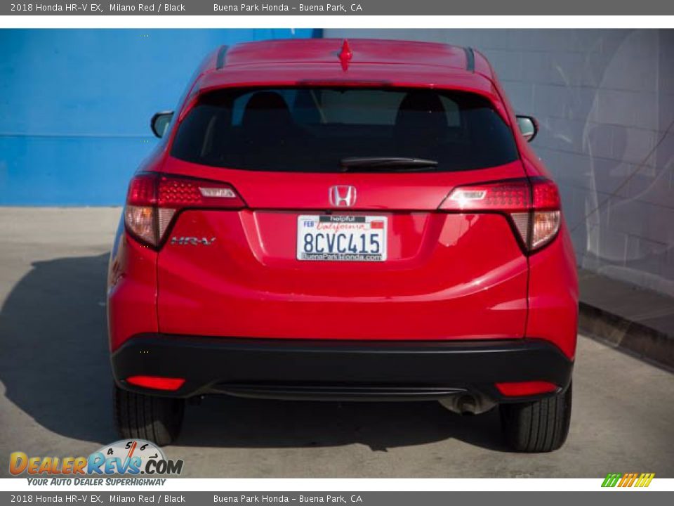 2018 Honda HR-V EX Milano Red / Black Photo #9