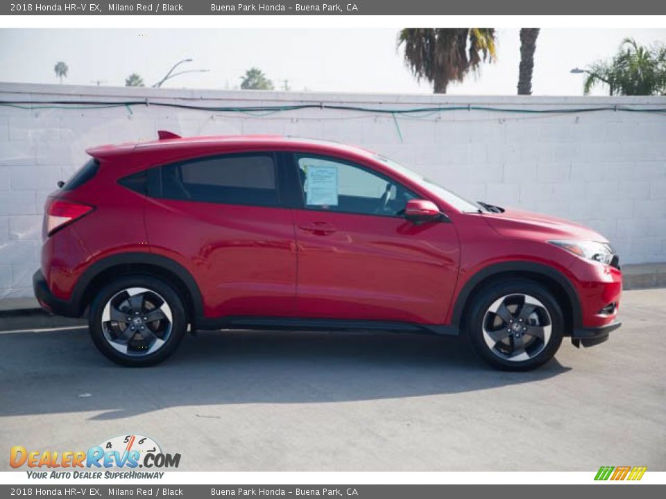 2018 Honda HR-V EX Milano Red / Black Photo #12