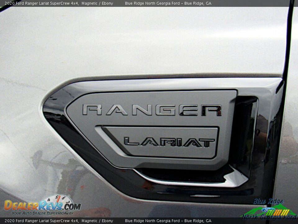 2020 Ford Ranger Lariat SuperCrew 4x4 Magnetic / Ebony Photo #29