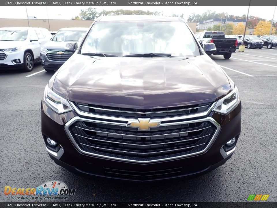 2020 Chevrolet Traverse LT AWD Black Cherry Metallic / Jet Black Photo #8