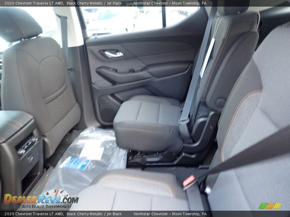 2020 Chevrolet Traverse LT AWD Black Cherry Metallic / Jet Black Photo #11