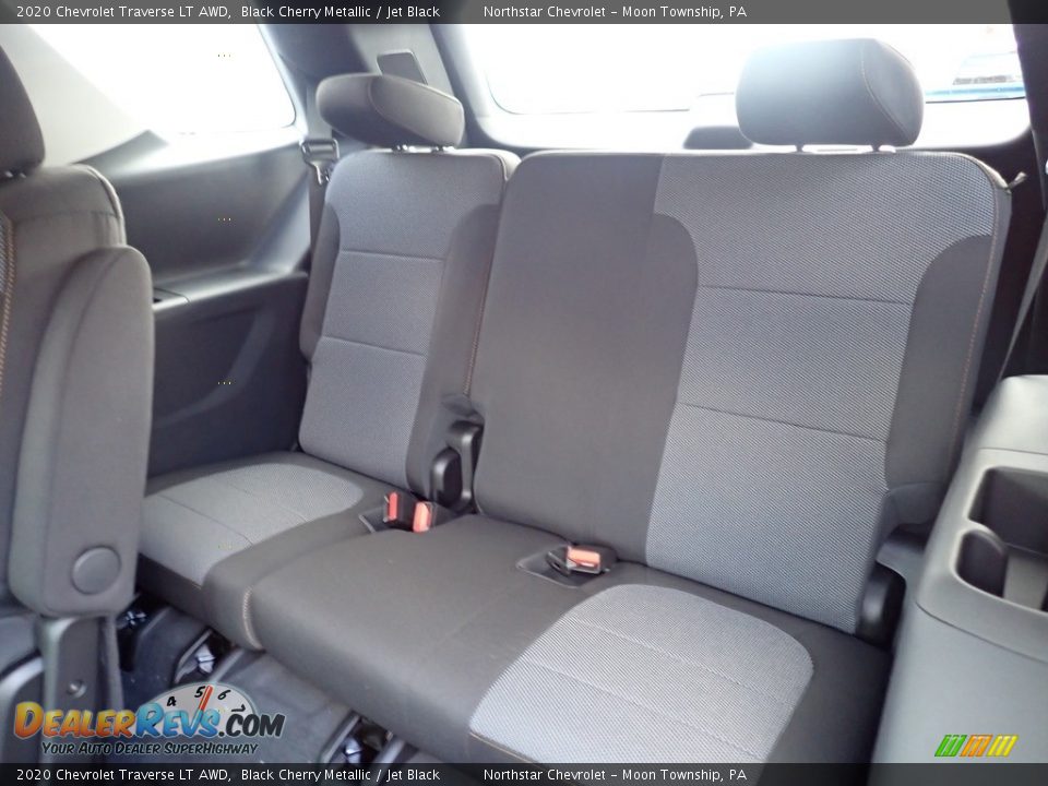 2020 Chevrolet Traverse LT AWD Black Cherry Metallic / Jet Black Photo #12