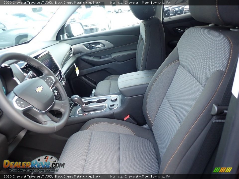 2020 Chevrolet Traverse LT AWD Black Cherry Metallic / Jet Black Photo #14