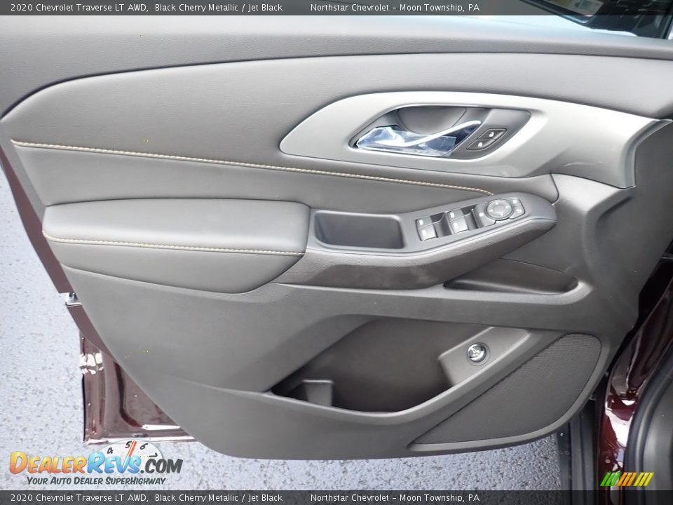 2020 Chevrolet Traverse LT AWD Black Cherry Metallic / Jet Black Photo #15