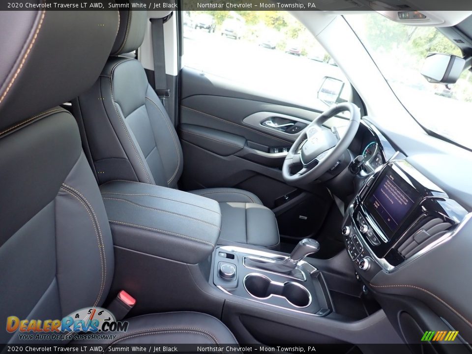 2020 Chevrolet Traverse LT AWD Summit White / Jet Black Photo #10