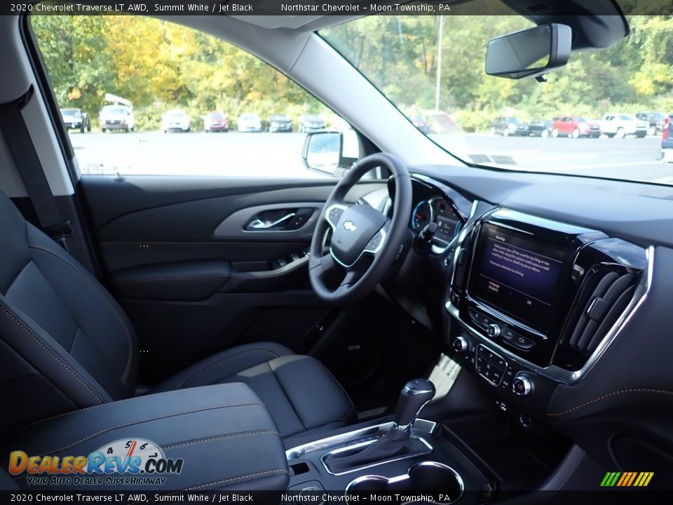 2020 Chevrolet Traverse LT AWD Summit White / Jet Black Photo #11