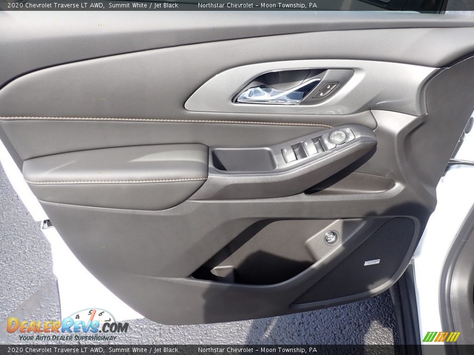 2020 Chevrolet Traverse LT AWD Summit White / Jet Black Photo #14