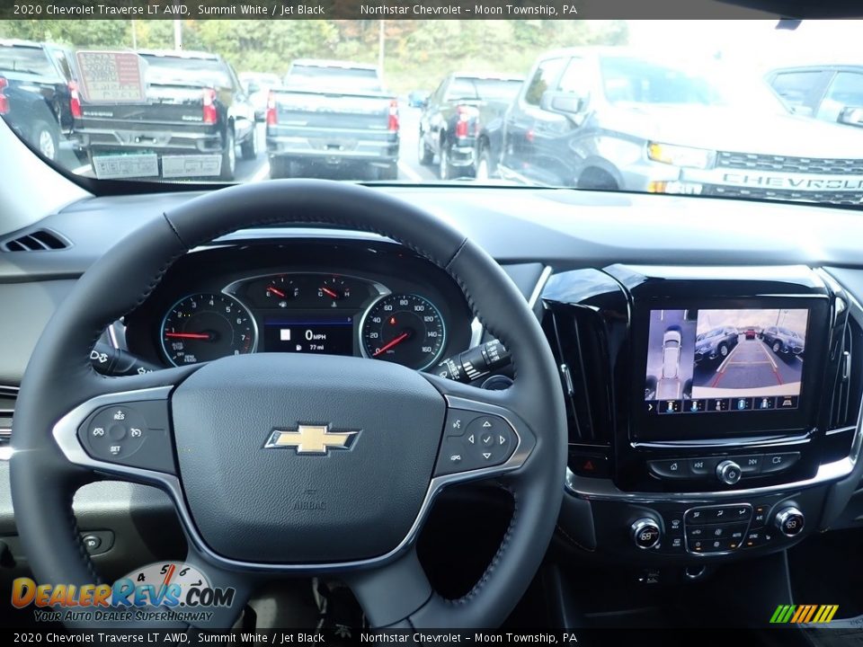 2020 Chevrolet Traverse LT AWD Summit White / Jet Black Photo #20