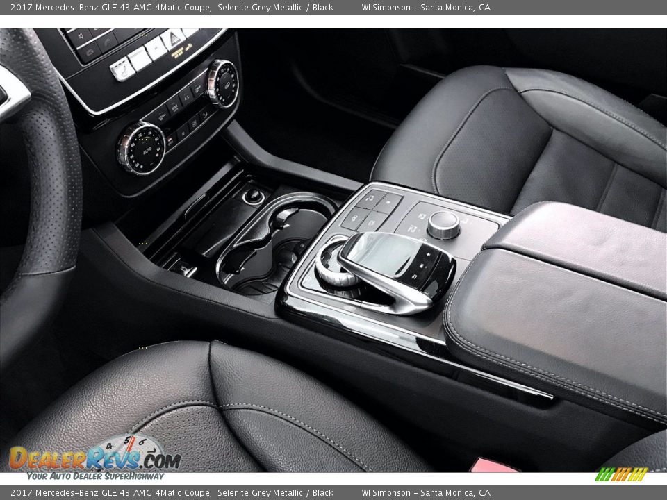 2017 Mercedes-Benz GLE 43 AMG 4Matic Coupe Selenite Grey Metallic / Black Photo #23