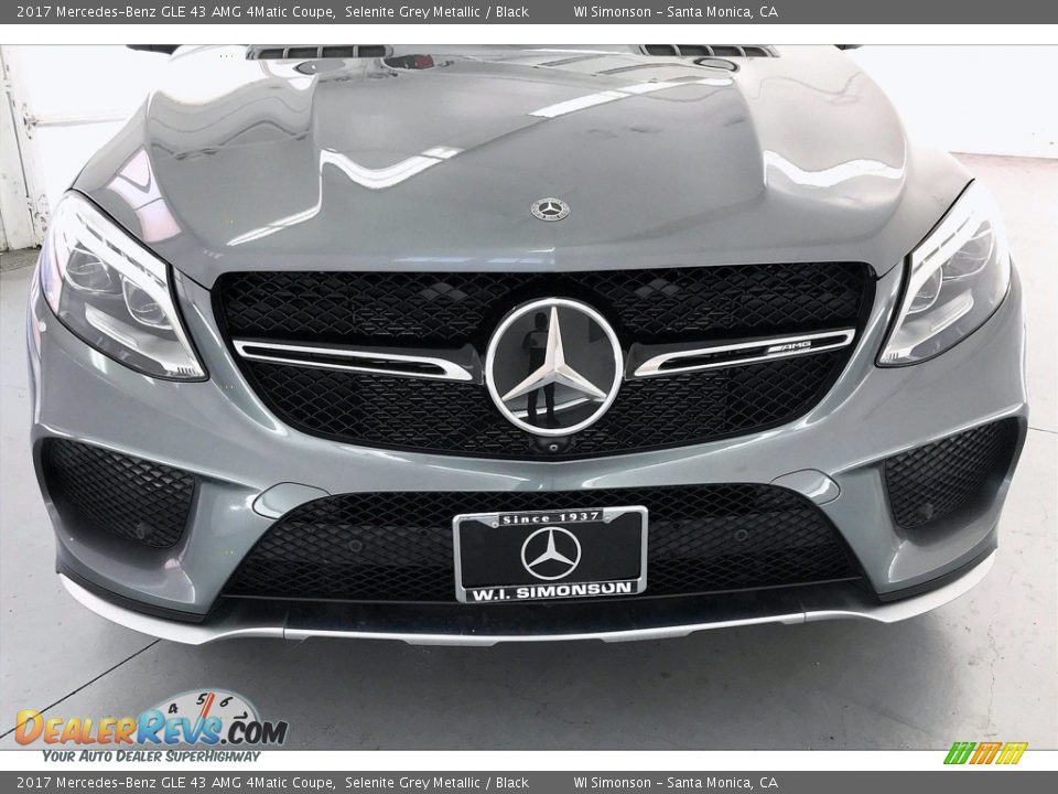 2017 Mercedes-Benz GLE 43 AMG 4Matic Coupe Selenite Grey Metallic / Black Photo #33
