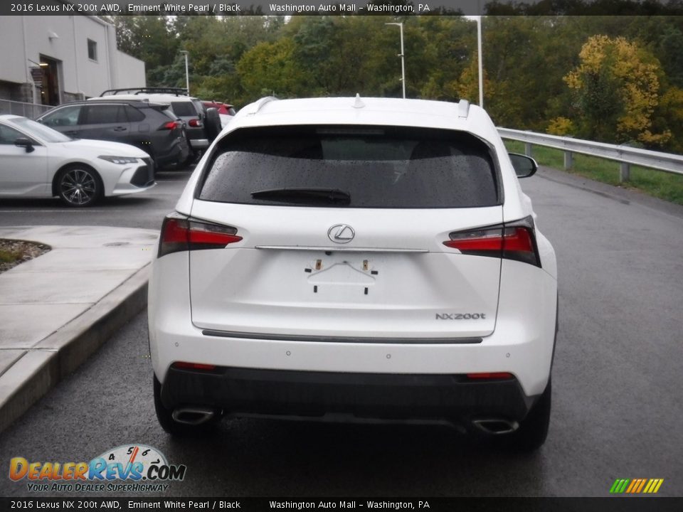 2016 Lexus NX 200t AWD Eminent White Pearl / Black Photo #14