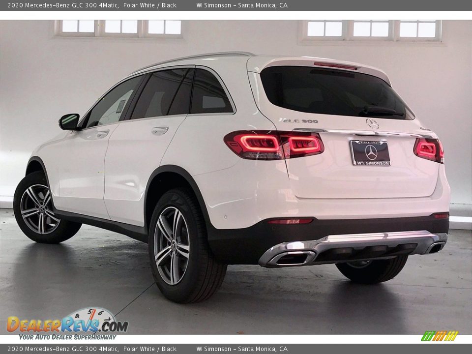 2020 Mercedes-Benz GLC 300 4Matic Polar White / Black Photo #2