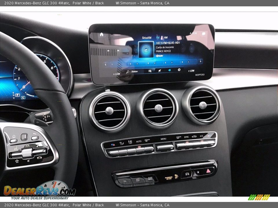 2020 Mercedes-Benz GLC 300 4Matic Polar White / Black Photo #6
