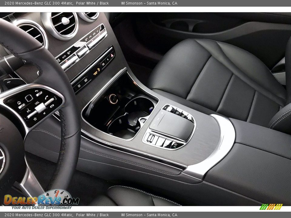 2020 Mercedes-Benz GLC 300 4Matic Polar White / Black Photo #7