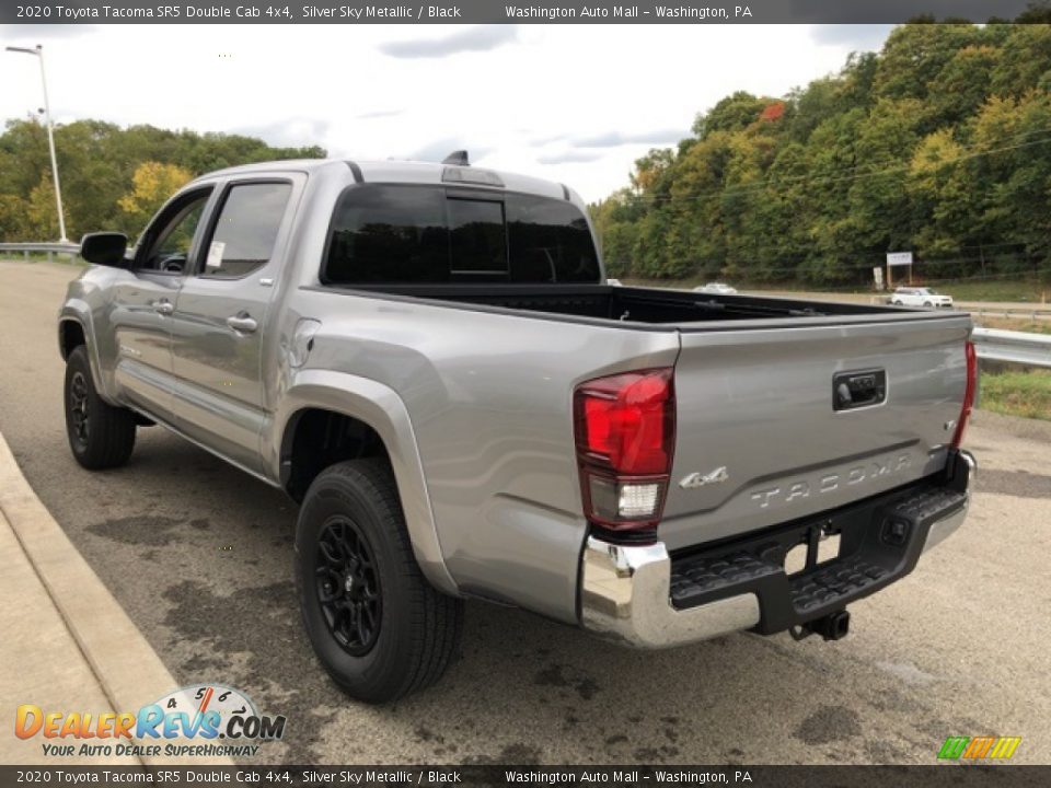 2020 Toyota Tacoma SR5 Double Cab 4x4 Silver Sky Metallic / Black Photo #2