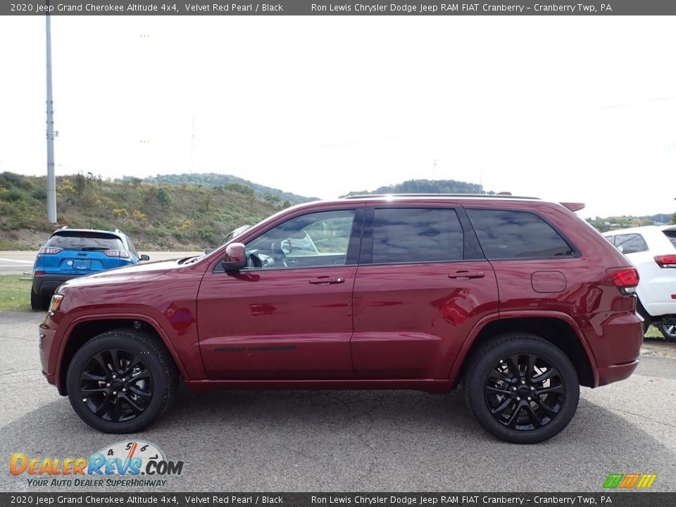 2020 Jeep Grand Cherokee Altitude 4x4 Velvet Red Pearl / Black Photo #9