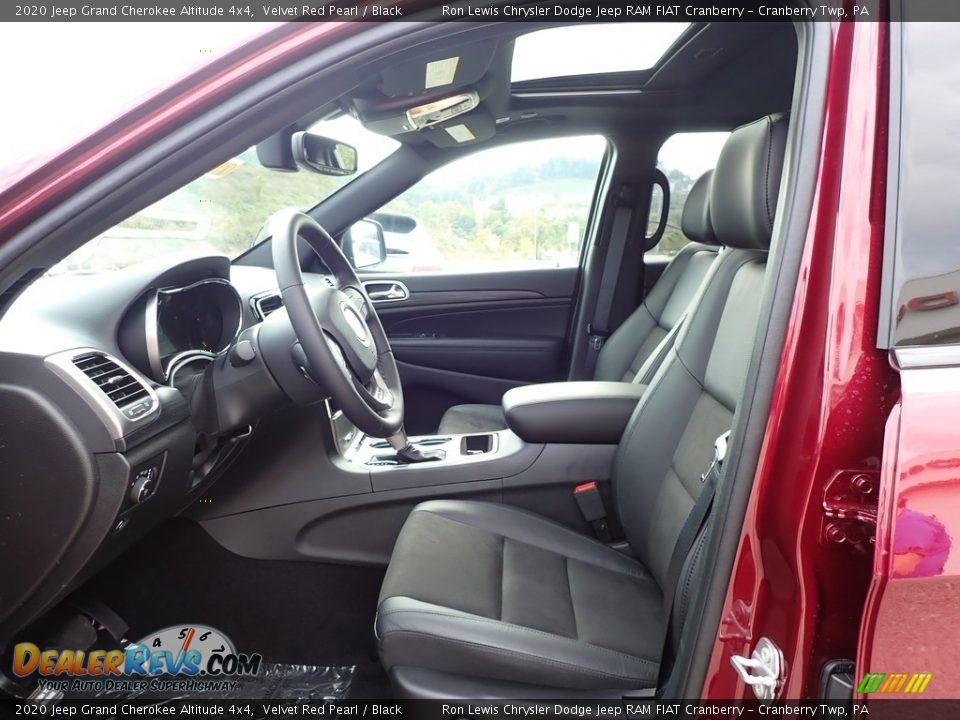 2020 Jeep Grand Cherokee Altitude 4x4 Velvet Red Pearl / Black Photo #14