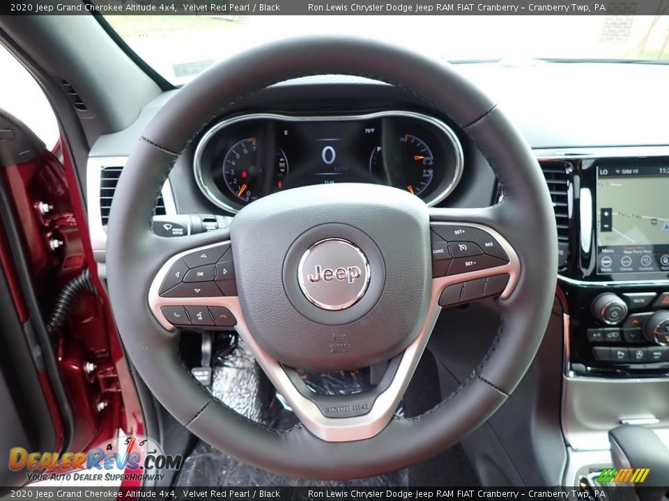 2020 Jeep Grand Cherokee Altitude 4x4 Velvet Red Pearl / Black Photo #18