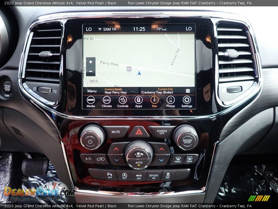 2020 Jeep Grand Cherokee Altitude 4x4 Velvet Red Pearl / Black Photo #19