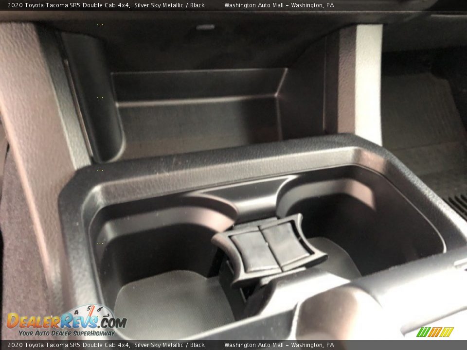 2020 Toyota Tacoma SR5 Double Cab 4x4 Silver Sky Metallic / Black Photo #21