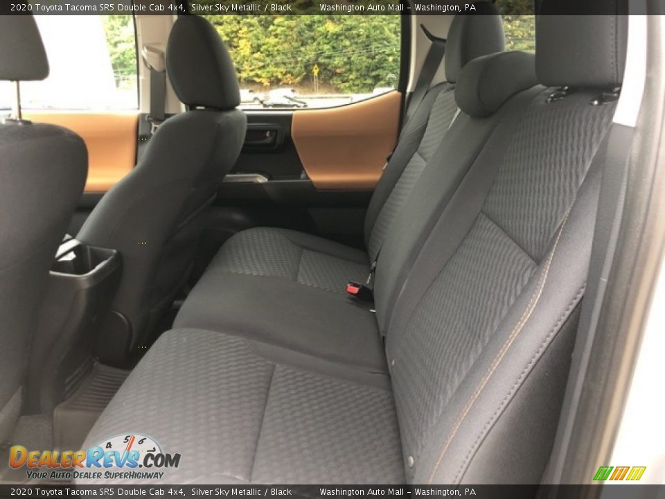 2020 Toyota Tacoma SR5 Double Cab 4x4 Silver Sky Metallic / Black Photo #25