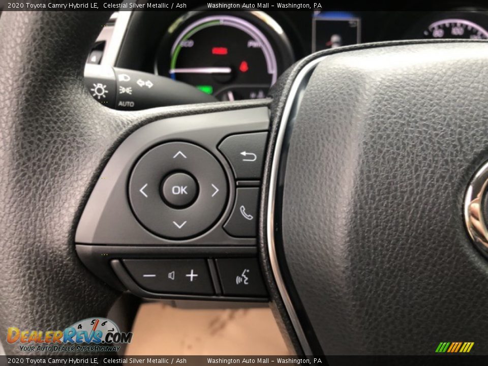 2020 Toyota Camry Hybrid LE Steering Wheel Photo #15