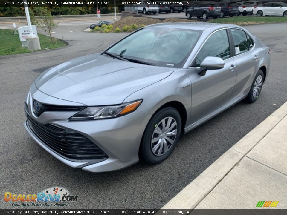 Celestial Silver Metallic 2020 Toyota Camry Hybrid LE Photo #24
