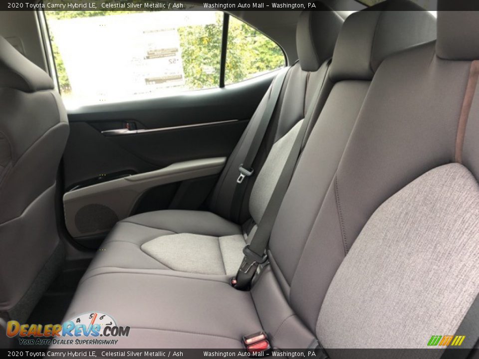 Rear Seat of 2020 Toyota Camry Hybrid LE Photo #32