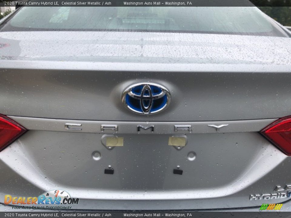 2020 Toyota Camry Hybrid LE Celestial Silver Metallic / Ash Photo #36
