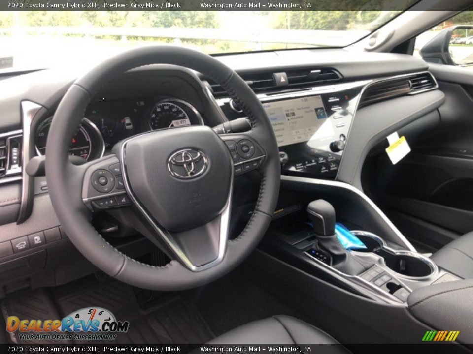 2020 Toyota Camry Hybrid XLE Predawn Gray Mica / Black Photo #4