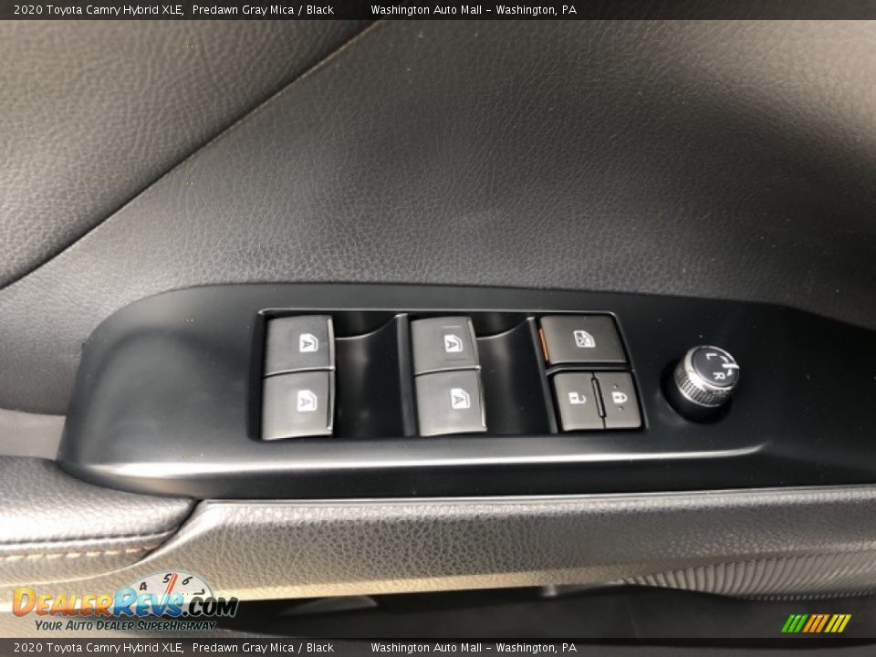 2020 Toyota Camry Hybrid XLE Predawn Gray Mica / Black Photo #6