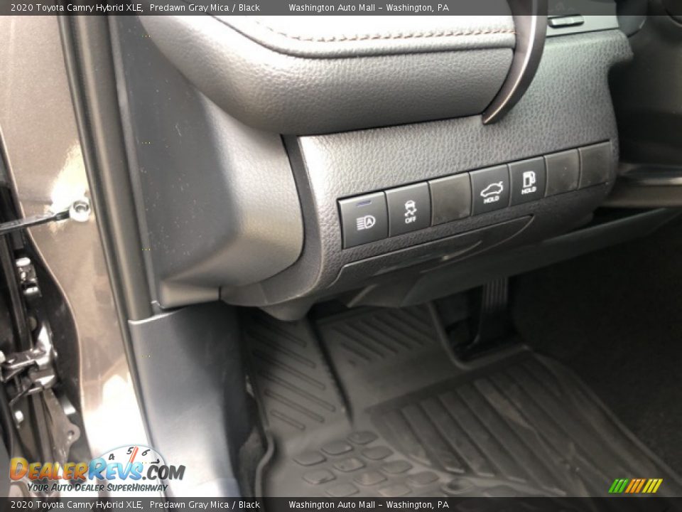 2020 Toyota Camry Hybrid XLE Predawn Gray Mica / Black Photo #8