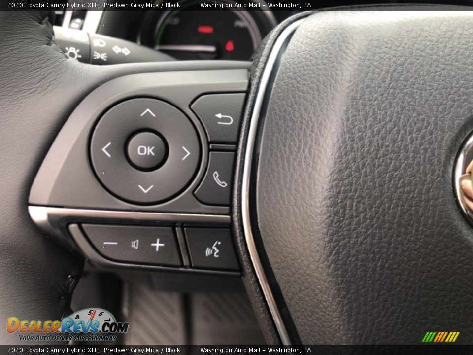 2020 Toyota Camry Hybrid XLE Steering Wheel Photo #10