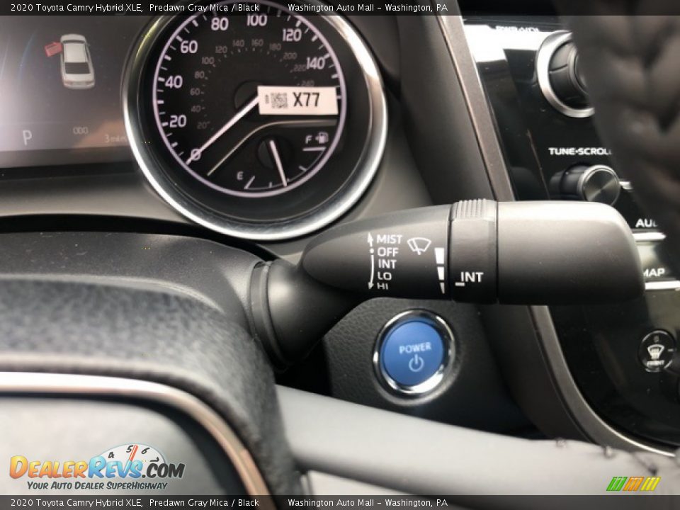 Controls of 2020 Toyota Camry Hybrid XLE Photo #12